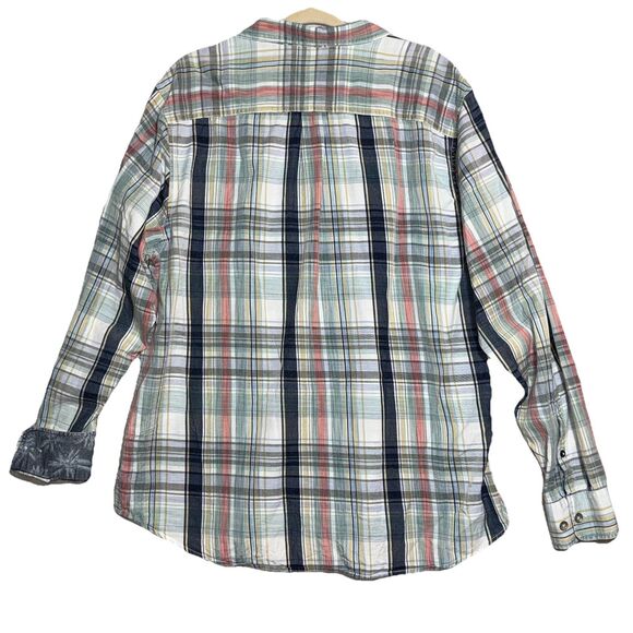 Tommy Bahama Tortola Casual Button Down Shirt Men’s XL Sunwash Check Azul Mar - Picture 11 of 16